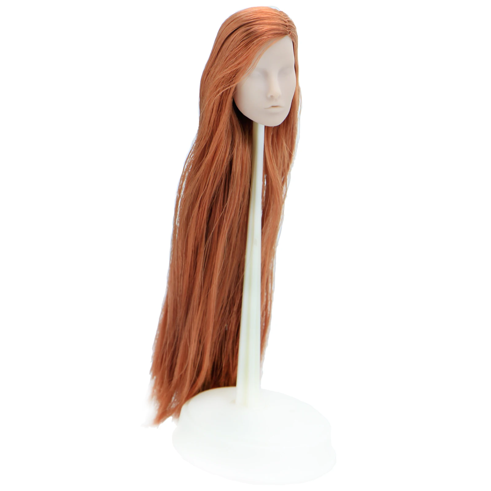 Высококачественная Кукольная голова для макияжа сделай сам Длинные прямые