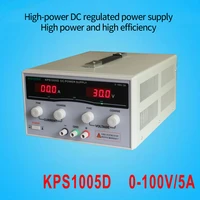 kps1005d high precision high power adjustable led dual display switching dc power supply 220v eu 100v5a