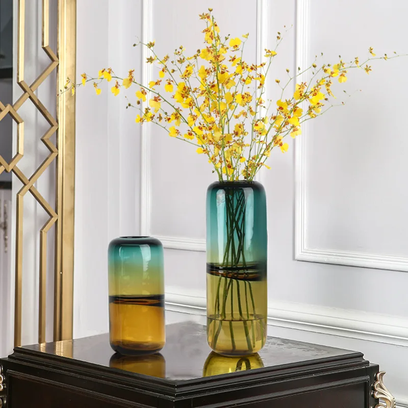 Джейн Европейский Креативный Цвет Соответствующие стеклянная ваза цветы