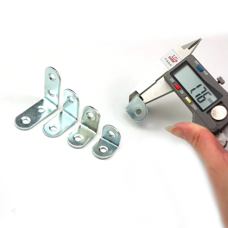 10 шт. Угловые скобы из нержавеющей стали защитные крепежи Семь размеров угловая