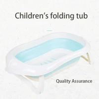 newborn baby folding bath tub portable foldable kids washing bathtub folding non slip bathtub home multifunction baby product