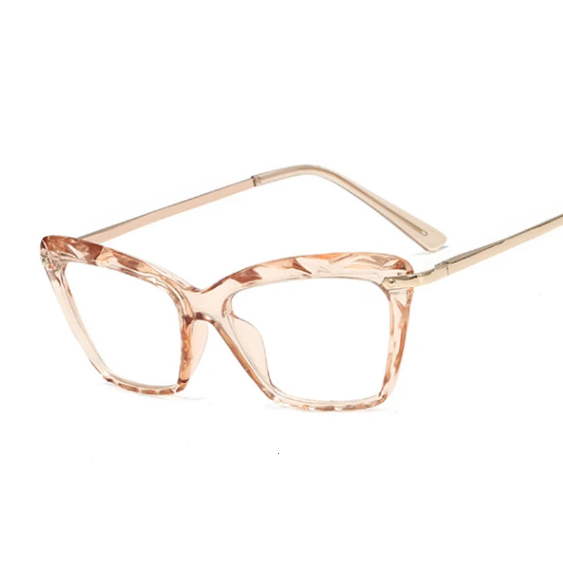 

Cat Eye Glasses Frames Women Men Transparent Lens Myopia Eyeglasses Vintage Trending Styles Brand Optical Computer Glasses