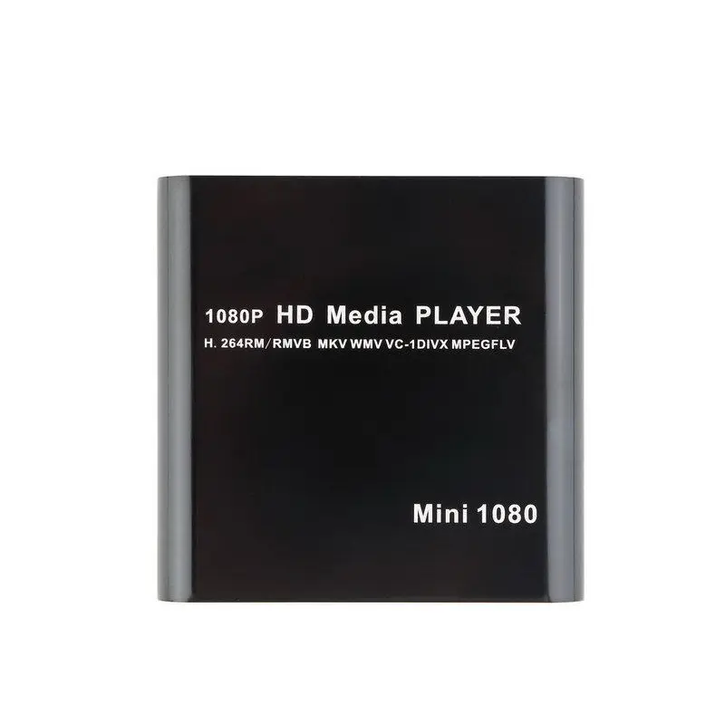 AMS Mini Full HD 1080P медиаплеер Поддержка HDMI/AV/USB/SD/MMC внешний HDD с европейской