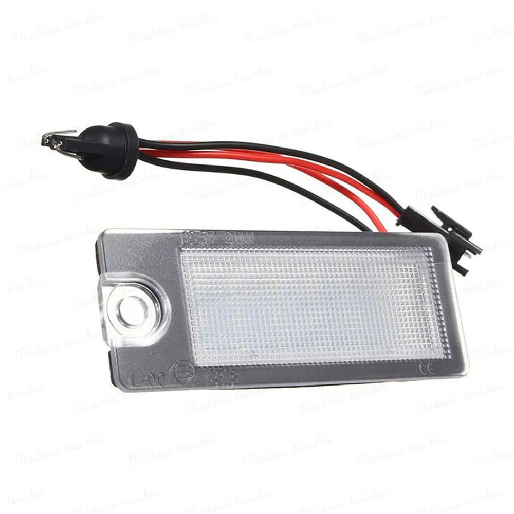 License Plate Light White Car Styling Number Lamp LED For Volvo V70 XC70 S60 S80 XC90 1998 1999 2000 2001 2002 2003 2004 2005 | Автомобили