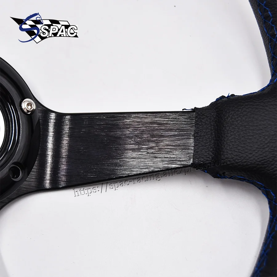 Универсальный 14 дюймовый автомобильный интерьер карт рулевое колесо черный