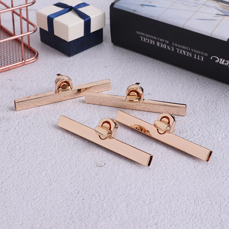 Новинка 1 шт. золотая металлическая застежка поворотные замки закручивающийся
