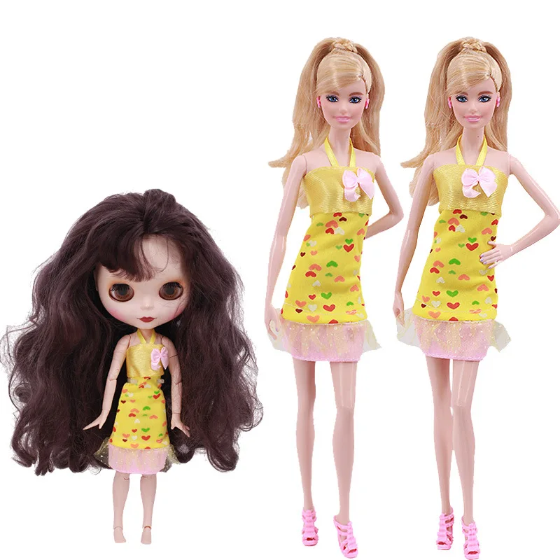 

2021 New Fashion Dress Outfit Suit Sets for Barbie BJD FR SD Doll Clothes Collection Accessories Toys for Girl
