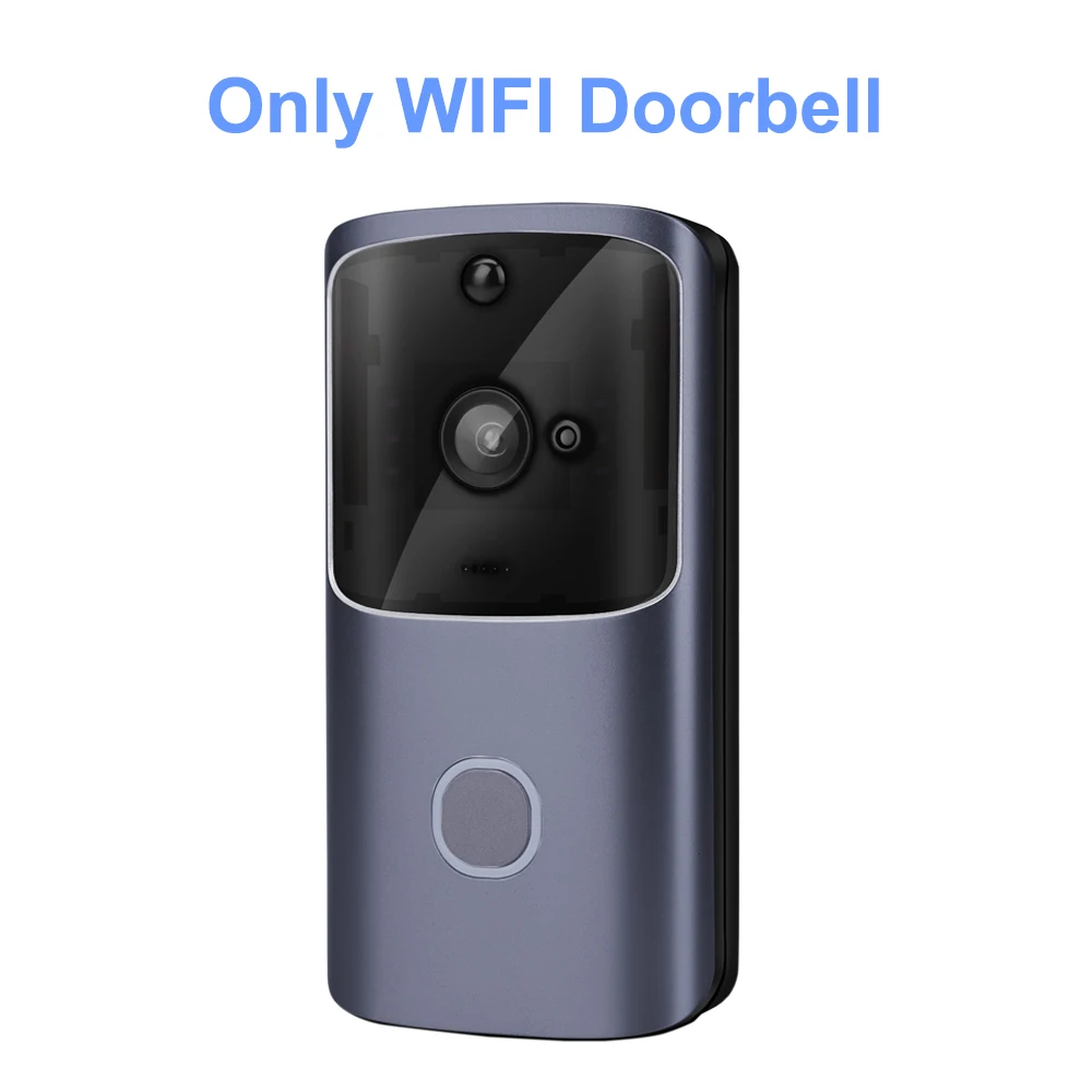 Standard HISMAHO wifi дверной звонок видео домофон 720P HD беспроводной умный дом IP дверной Звонок камера охранная сигнализация ИК Ночное Видение - Цвет: Standard