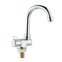 Deck/Wall Mounted Rotating RV Faucet High-end Kitchen Faucet for Camper Recreational Vehicle Motorhome Travel Trailer