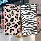 Чехол для Xiaomi Redmi Note 9, 10 Pro Max, 9S, 8Pro, 8, Redmi 9 c NFC, Poco M2 Pro, мягкий чехол с леопардовым принтом
