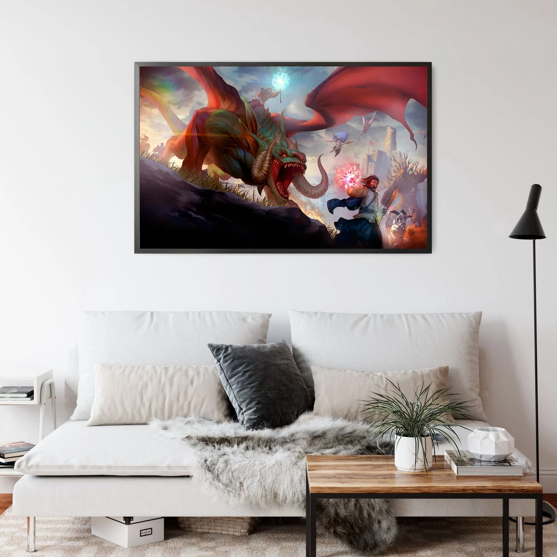 

Citadel Forged with Fire Video Game Canvas Poster Home Wall Painting Decoration (No Frame)