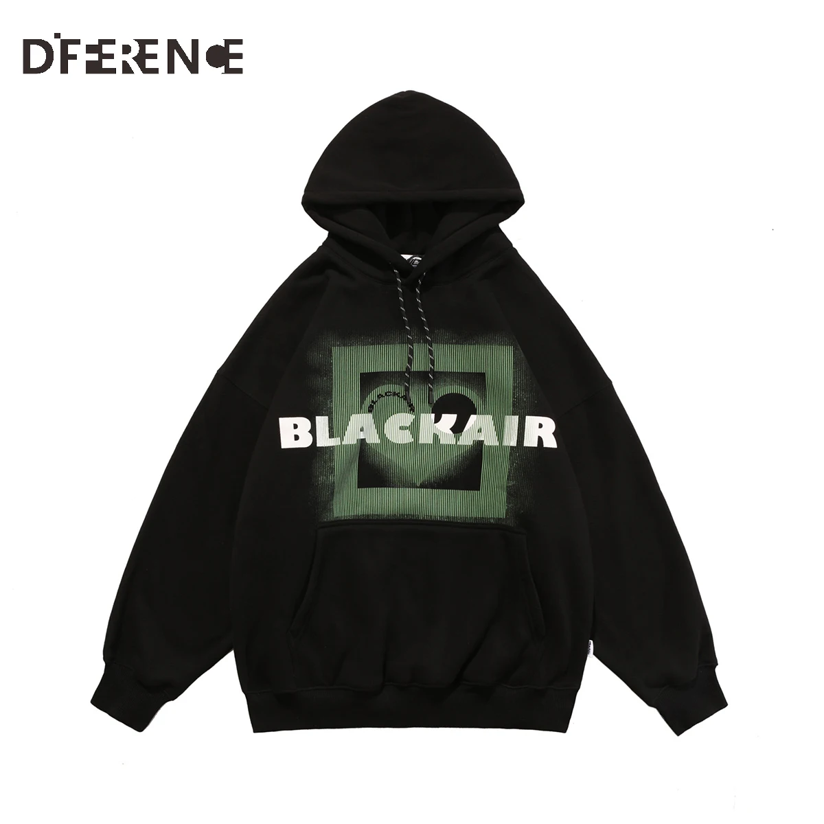 

Retro Hoodies Men Love Print Street Hip Hop Hipster Black Thick Sweatshirts Autumn Winter Streetwear Oversized Hoodie Unisex NEW