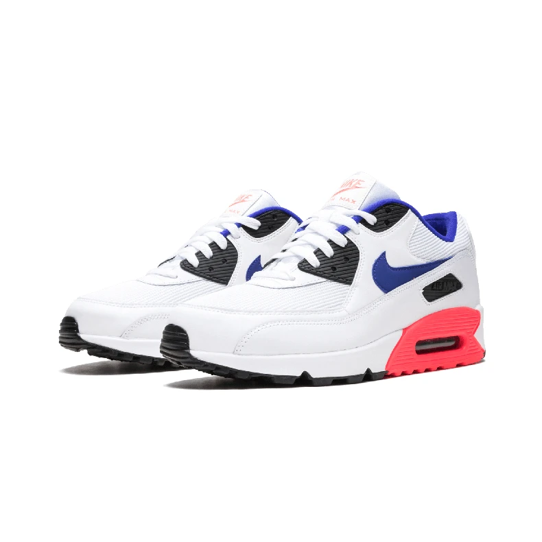 Оригинальные мужские кроссовки для бега Nike Air Max 90 эфирные, износостойкие, классические, спортивные, уличные, сетчатые, дышащие кроссовки 537384-111