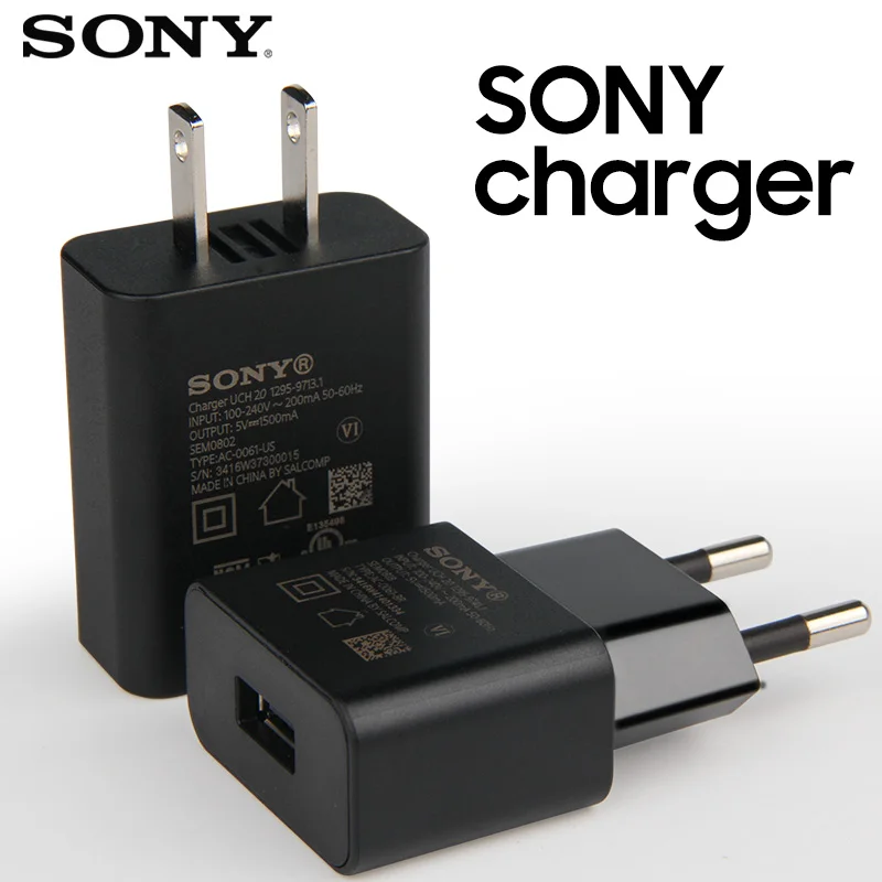 Оригинальное настенное зарядное устройство для SONY адаптер UCH20 Xperia X Ultra Z5 E6683 Z3 mini E5