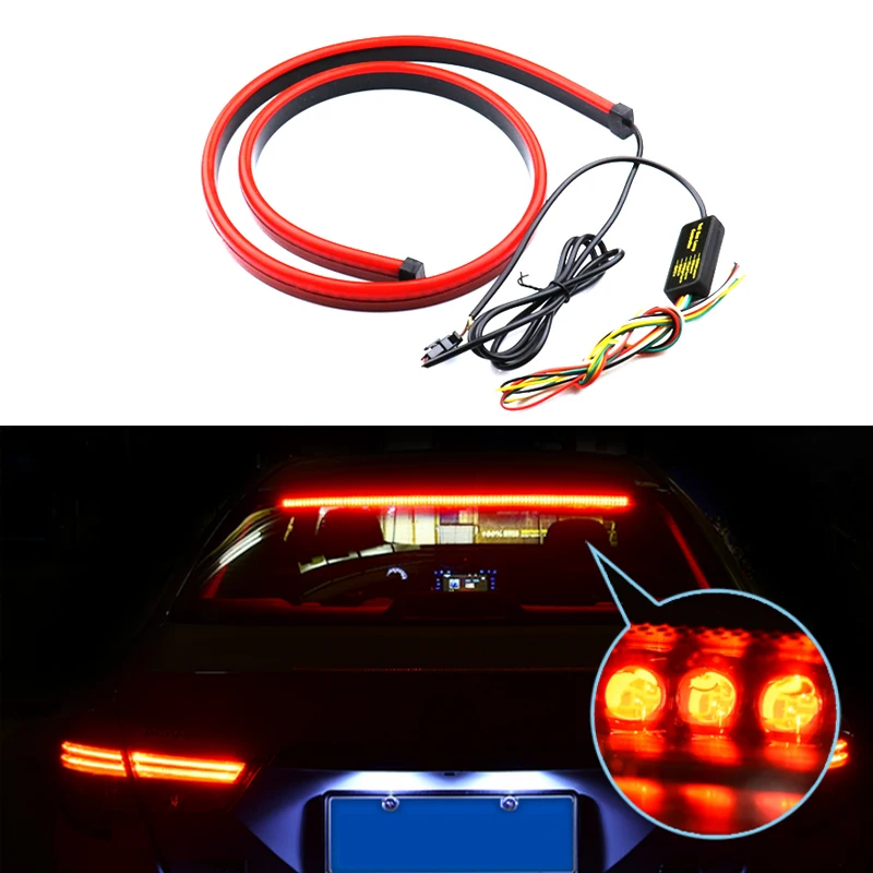 Автомобильный Стайлинг светодиодная Автомобильная сигнальная лампа стоп