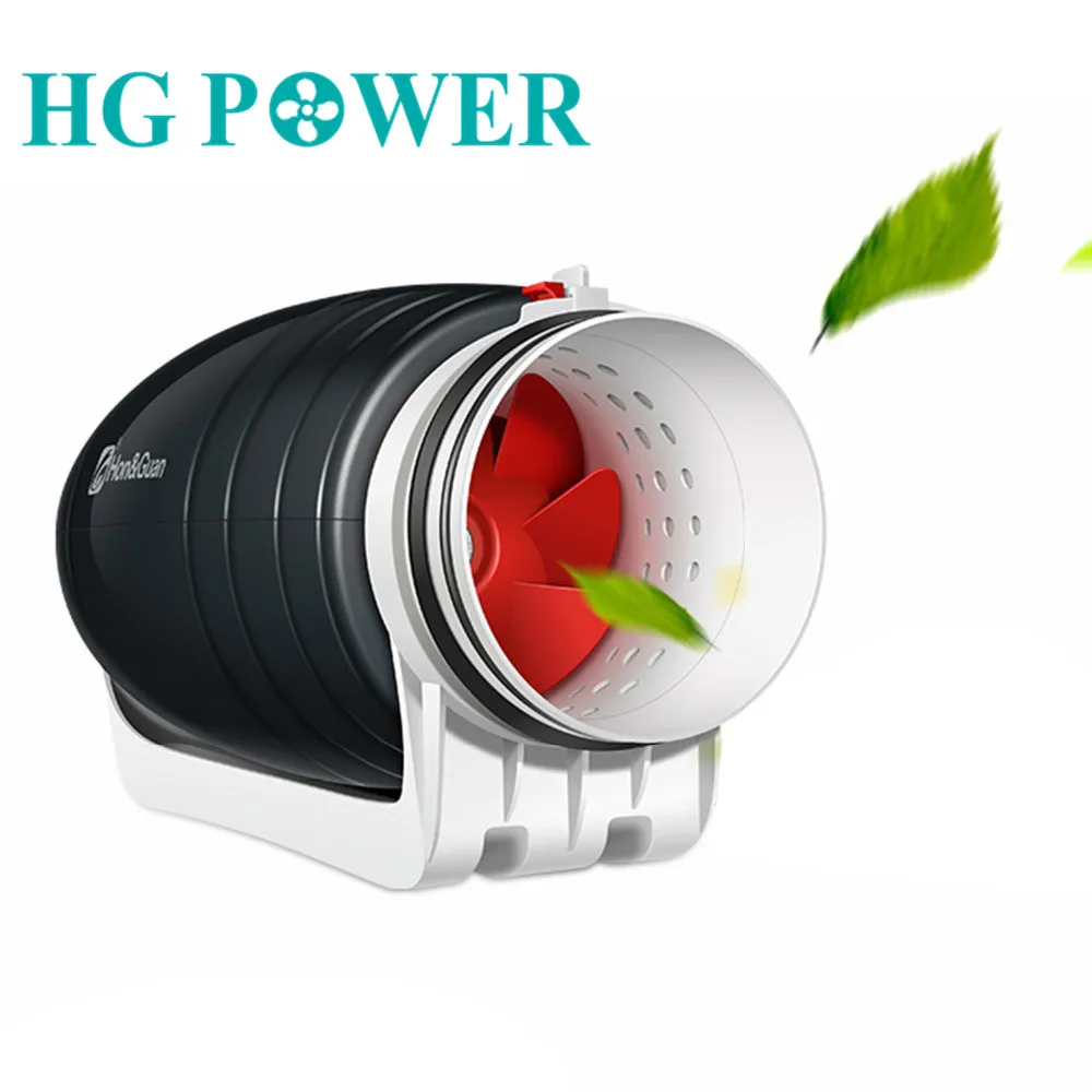 Встраиваемый вентилятор бесшумный вытяжной для кухни 6 дюймов гидропонных