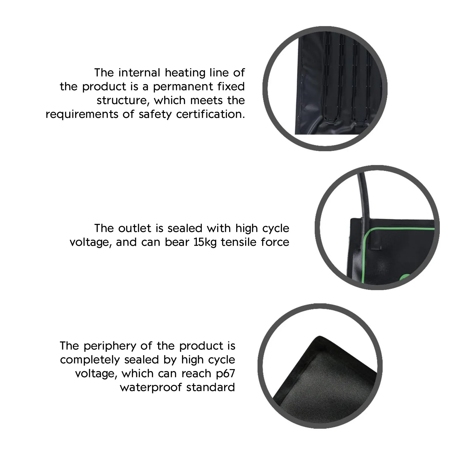 

Nursery Heating Pad Waterproof And Durable Germination Indoor Home Gardening