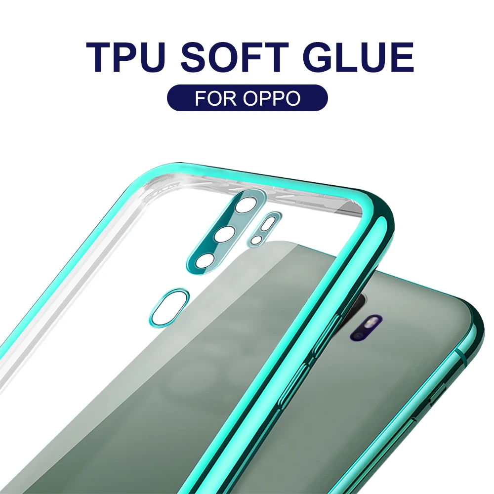 camera bumper transparent phone case on for oppo a5 2020 a9 2020 a52020 a92020 realme k5 xt x2 x50 pro x t 50 2 soft tpu fundas free global shipping