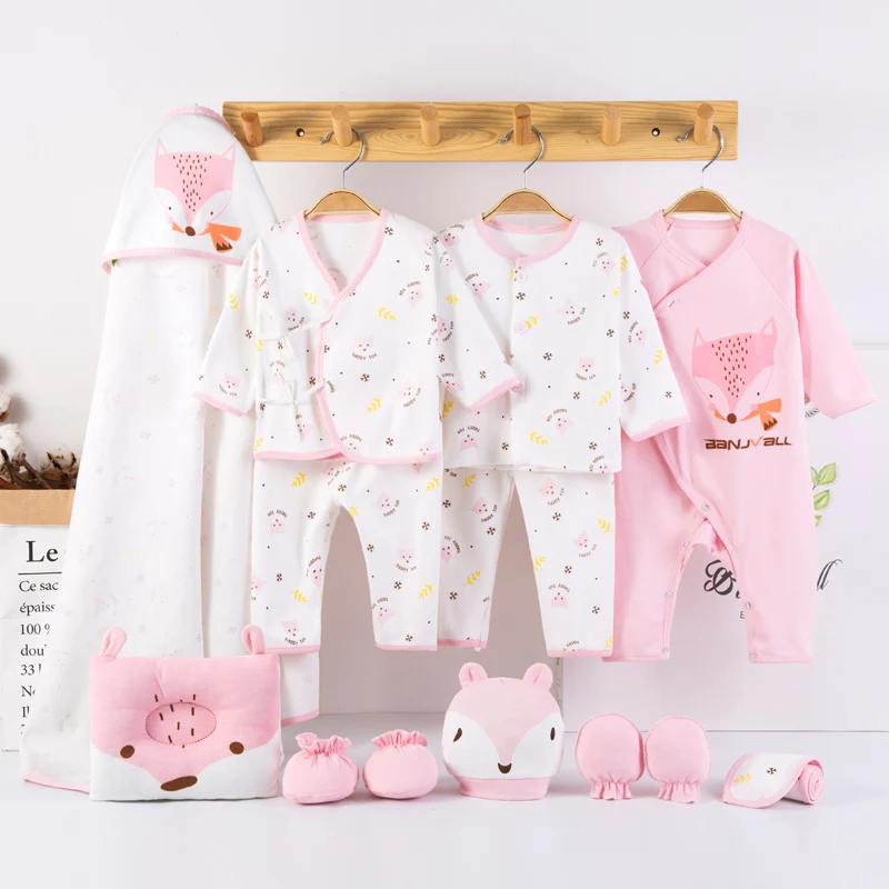Одежда для маленьких мальчиков одежда девочек с изображением лисы новорожденных