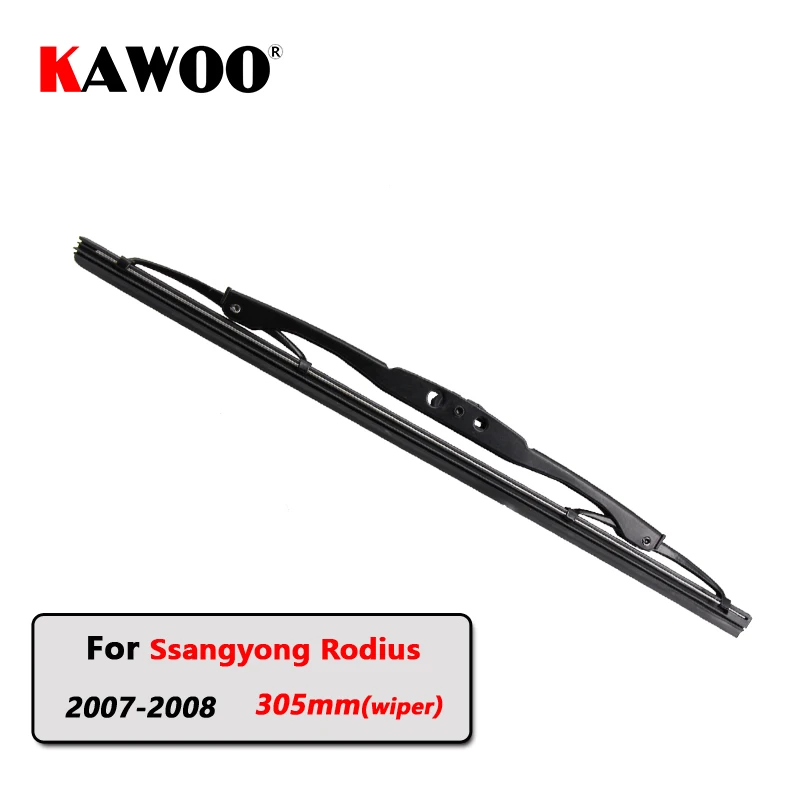 

KAWOO Car Rear Wiper Blades Back Window Wipers Arm For Ssangyong Rodius Hatchback (2007-2008) 305mm Auto Windscreen Blade