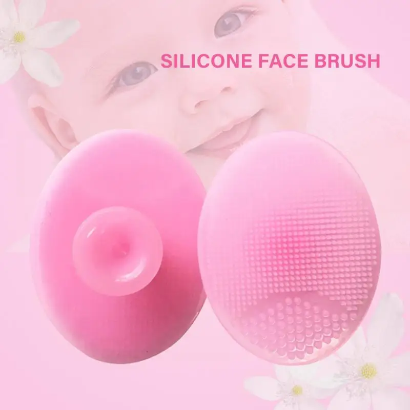 Мягкая силиконовая Очищающая щетка для лица косметический коврик мытья