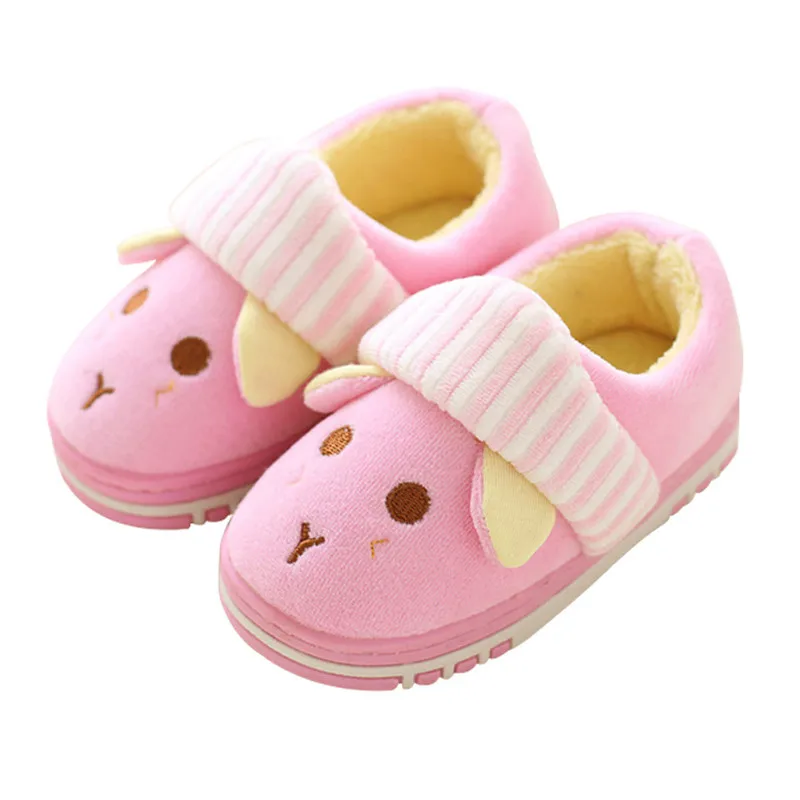 

Children's Cotton Slippers New Children's Home Autumn Winter Indoor and Outdoor Cartoon Warm Boys and Children Cotton Slippers