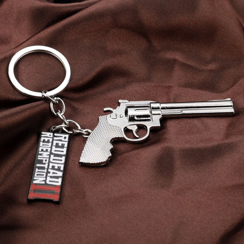 Брелок Red Dead выкуп 2 подвеска в виде игры Rockstar металлическая подарочная бижутерия