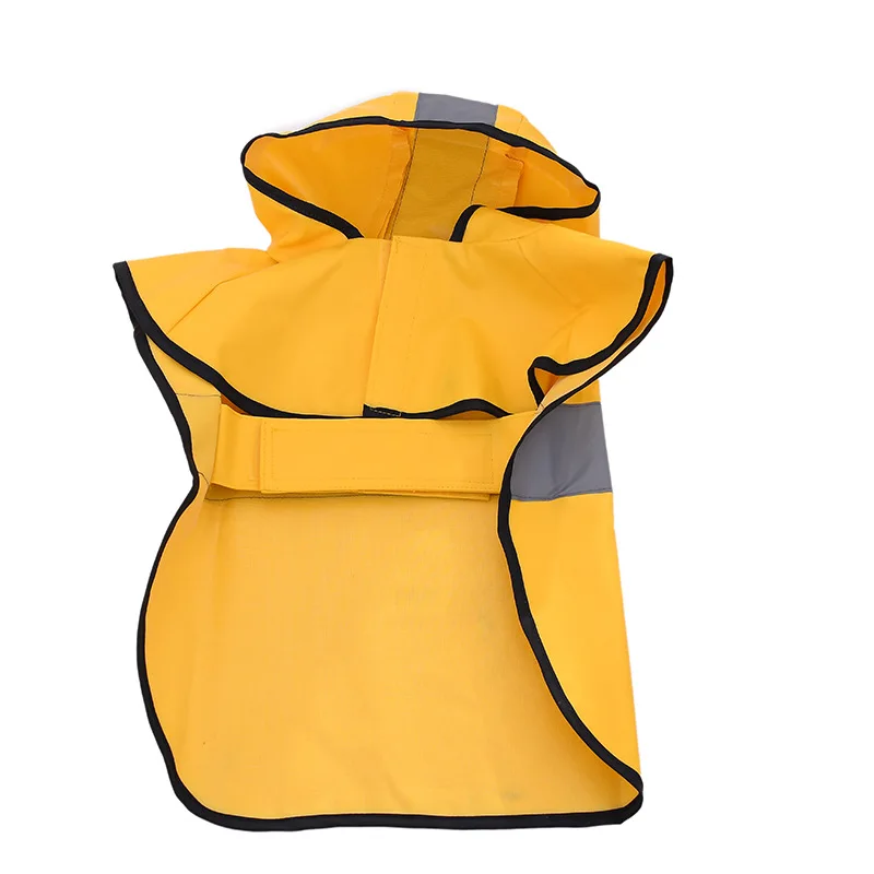 Женская одежда для домашних животных плащ с капюшоном дождевики Светоотражающая
