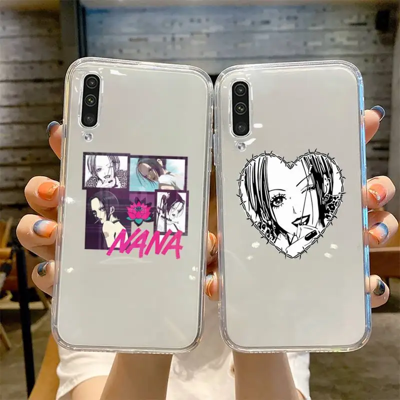 

Oosaki nana Japan anime Phone Case Transparent For Samsung Galaxy A S Note 9 10 51 50 71 70 80 20 21 30s ultra plus