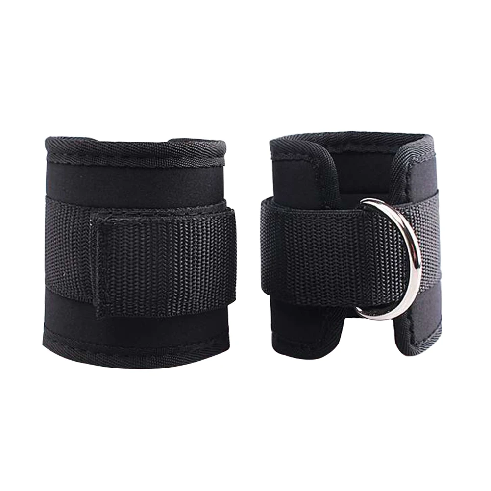 2pcs Sport Ankle Straps D-ring Calfs Band for Gym Workouts Machines Leg Exercises | Спорт и развлечения