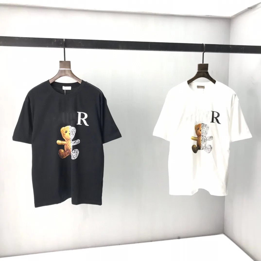 

2021 DI Clothing Homme T shirt Mens men Women Designer T shirt High Street Print T shirt size XS--L 8829