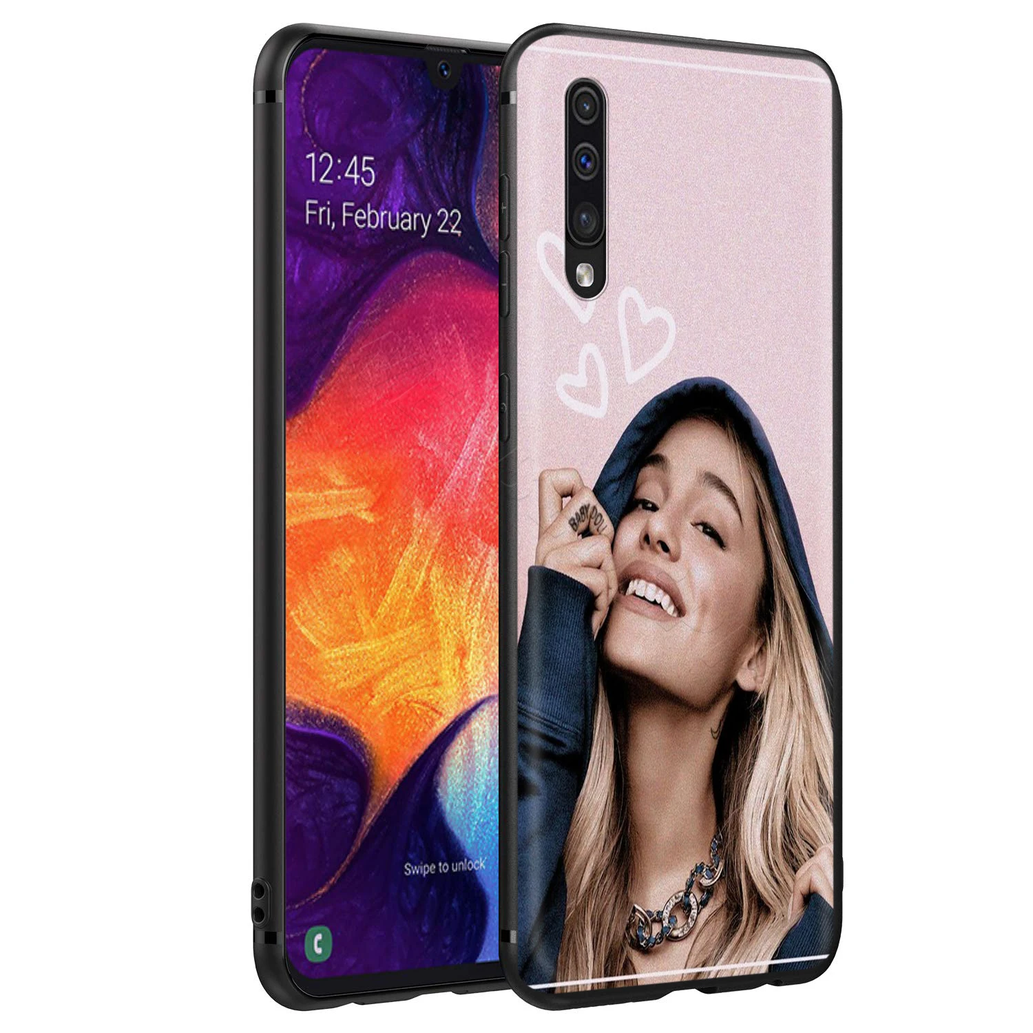 Webbedepp красивый чехол Ариана Гранде для Samsung Galaxy A2 J4 J6 J7 Duo J8 Core Prime 2018 A20E A70S|Бамперы| |