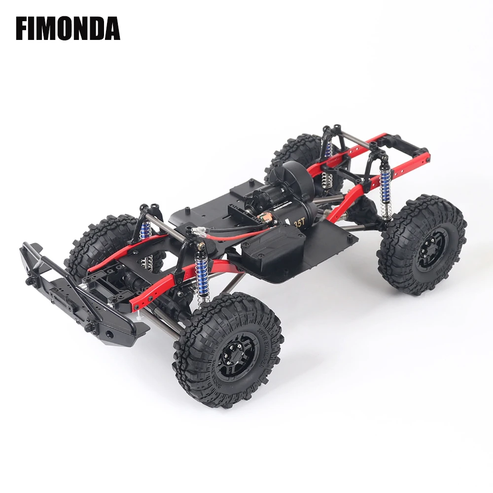 FIMONDA 10 83 дюймов 275 мм Колесная база сборная рама шасси с колесами для 1/10 RC Crawler SCX10 D90