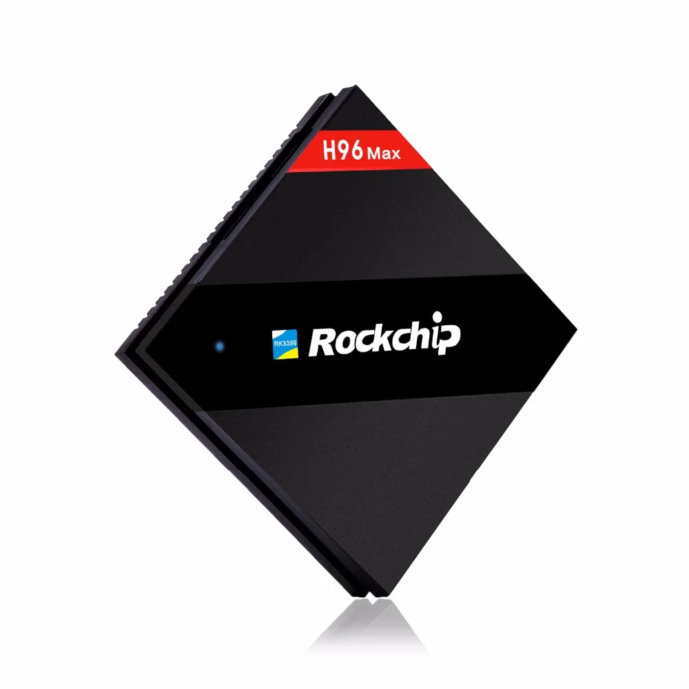 H96 Max 4 ГБ 32 ГБ RK3399 шесть ядер Android 7,1 tv Box 2,4G 5,8G двойной WiFi H.265 BT4.0 4K 2K USB3.0 1000M LAN type-c медиаплеер