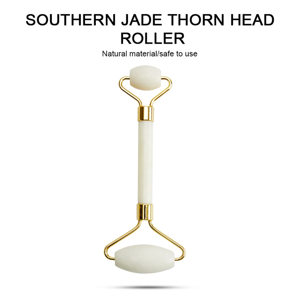 Искусственная кожа с белым нефритом для лица натуральный камень похудения