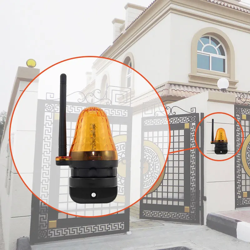 Уличный стробоскоп для ворот мигающий аварийный предупредительный светильник