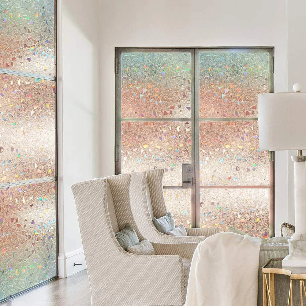 Многоразмерная декоративная оконная пленка солнцезащитные наклейки витражные