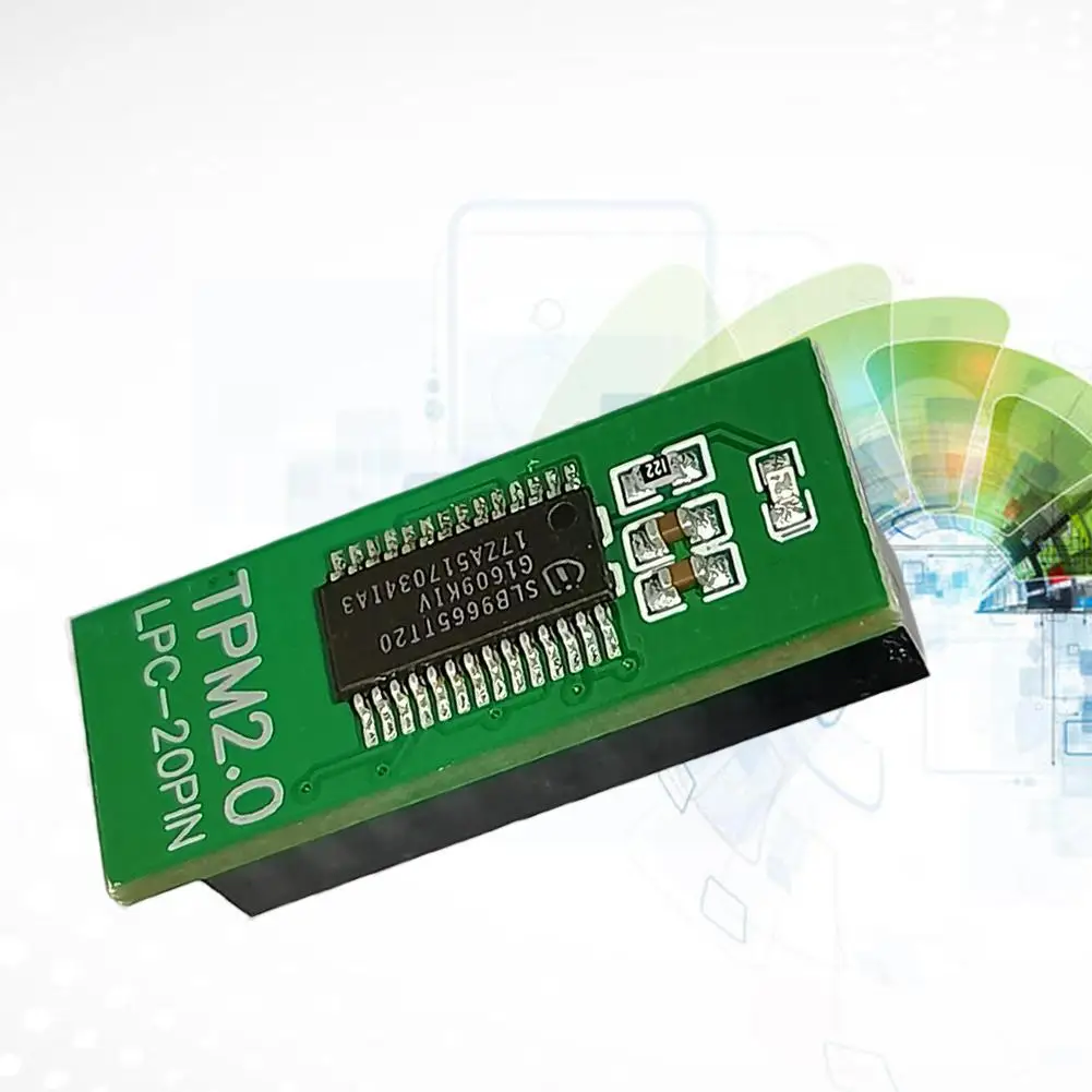 1 шт. зеленая 20pin Lpc специальная плата Tpm 2 0 Версия шифрования модуль безопасности