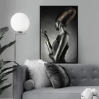 Настенная картина MUTU с изображением черной женщины, холст с принтом, холст с разными африканскими девушками, картины для офиса, комнаты, домашний Настенный декор, Прямая поставка