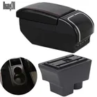 Подлокотник для Skoda Rapid, с подстаканником, пепельницей, 9USB-интерфейсов