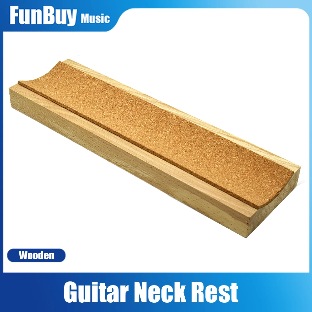 

Guitar Bass Neck Rest Caul Neck Rest Sapele Wood Long Neck Support Guitar Fretwork Cork Lined Guitarra Luthier Tool