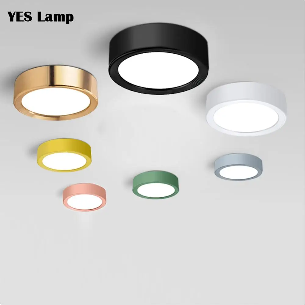 Светодиодный точечный светильник с поверхностным креплением 3 Вт 5 7 9 15 точечная