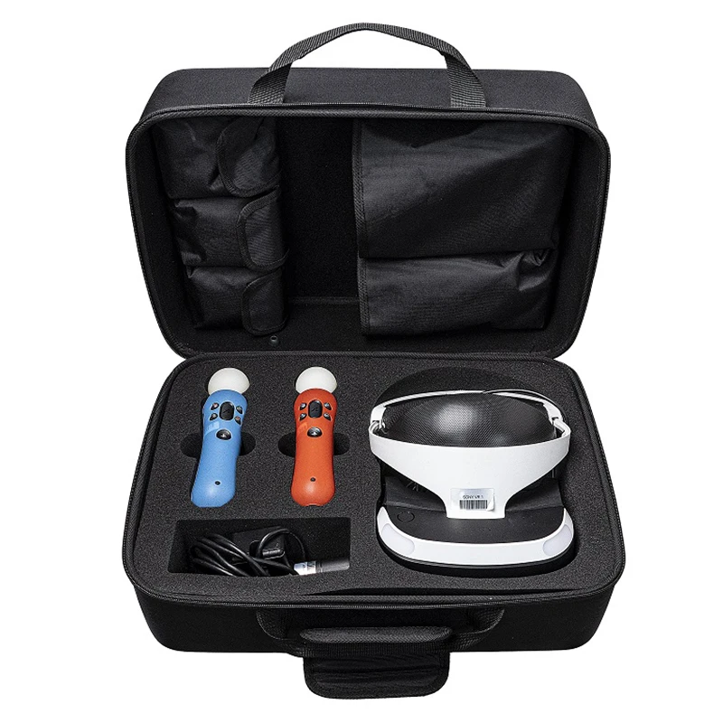 Новейший жесткий дорожный защитный чехол EVA сумка для хранения Sony PlayStation VR 2 PS4 и
