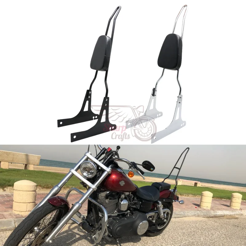 Задняя спинка для мотоцикла Harley Dyna Street Bob FXDB Super Glide Custom FXDC Low Rider FXDL|Накладки и