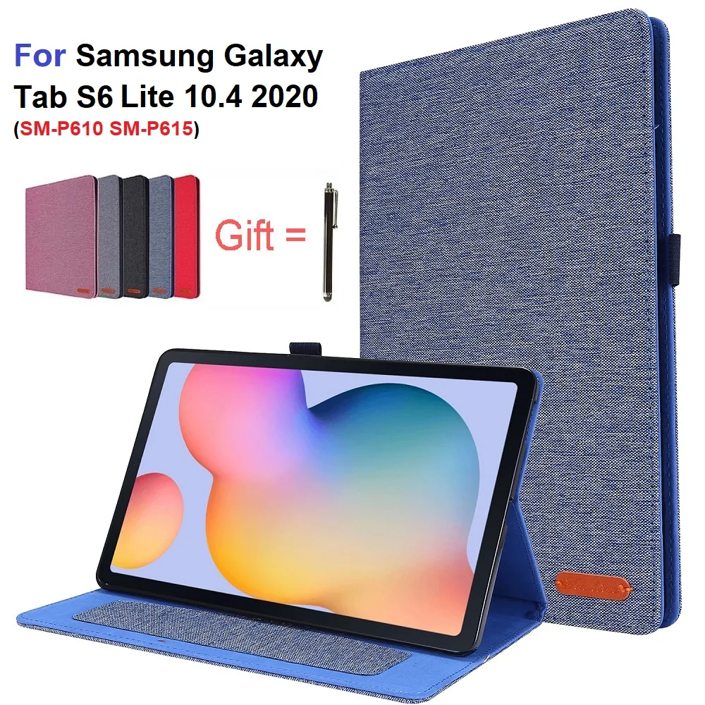 

Tablet Cover Skin For Samsung Galaxy Tab S6 Lite 10.4 SM-P610/P615 Shock Proof Stand Shell Silicone soft shell TPU Airbag Case