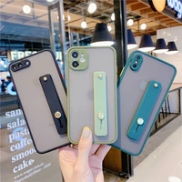 wrist strap phone cases for xiaomi poco x3 nfc m3 f3 mi 10t 11 lite 10s redmi note 10 9 pro max 9a 9t 9c 9s matte back covers