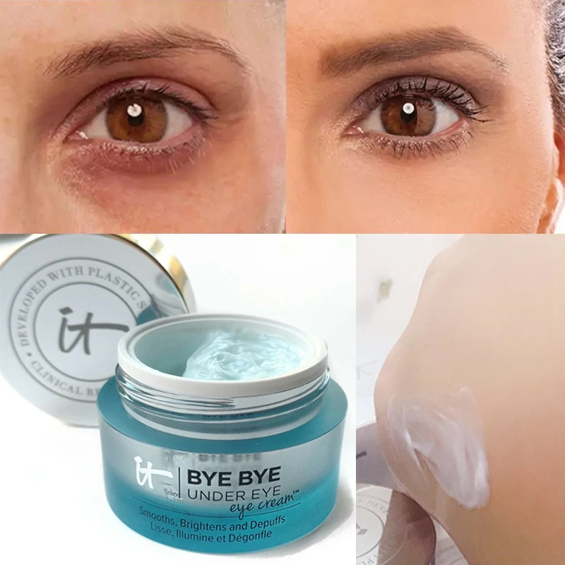 It Cosmetics BYE увлажняющий крем для век макияж основа глаз кожи Осветляющий консилер