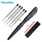 Tenvellon принадлежности для самозащиты, тактическая ручка из вольфрамовой стали, инструмент для самообороны, простой пакет для повседневного использования
