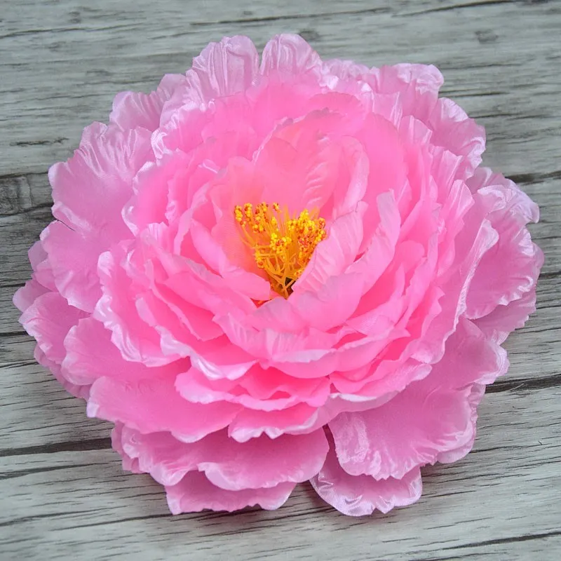 Искусственный цветок пиона с полюсом головной убор реквизит для танцев