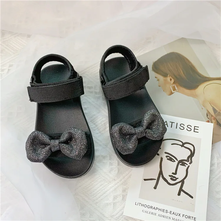 

Girls Sandals 2020 Summer Children Open Toe Beach Shoes Middleer and Big Child Soft Summer Sandals Size 21-37
